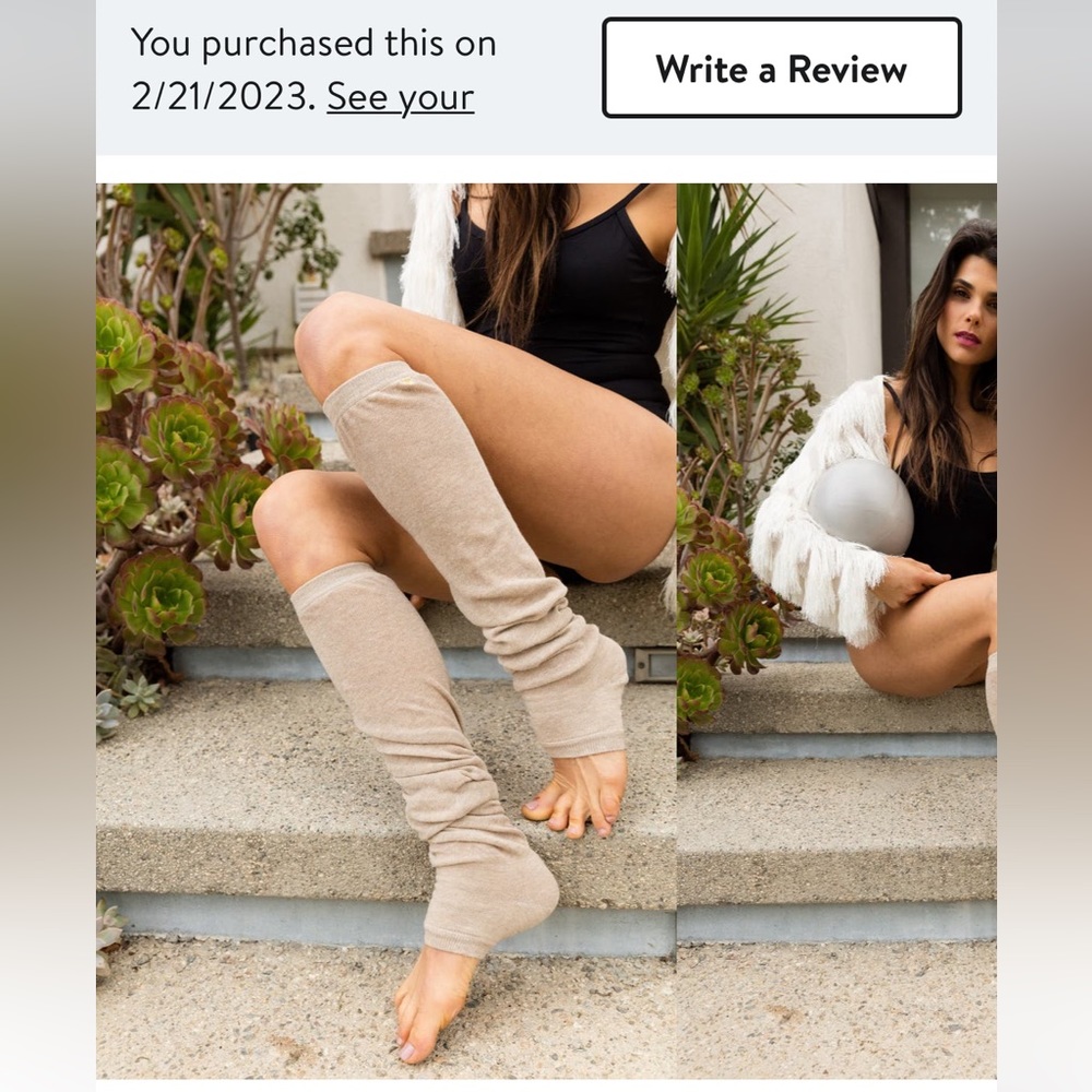 Arebesk Leg Warmers from Nordstrom